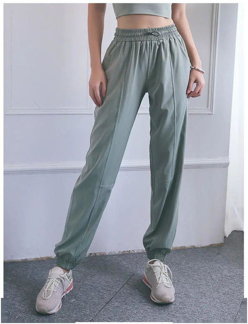 瑜伽精选 | 高腰束脚休闲裤 塑造蜜桃翘臀，轻松遮肉显瘦