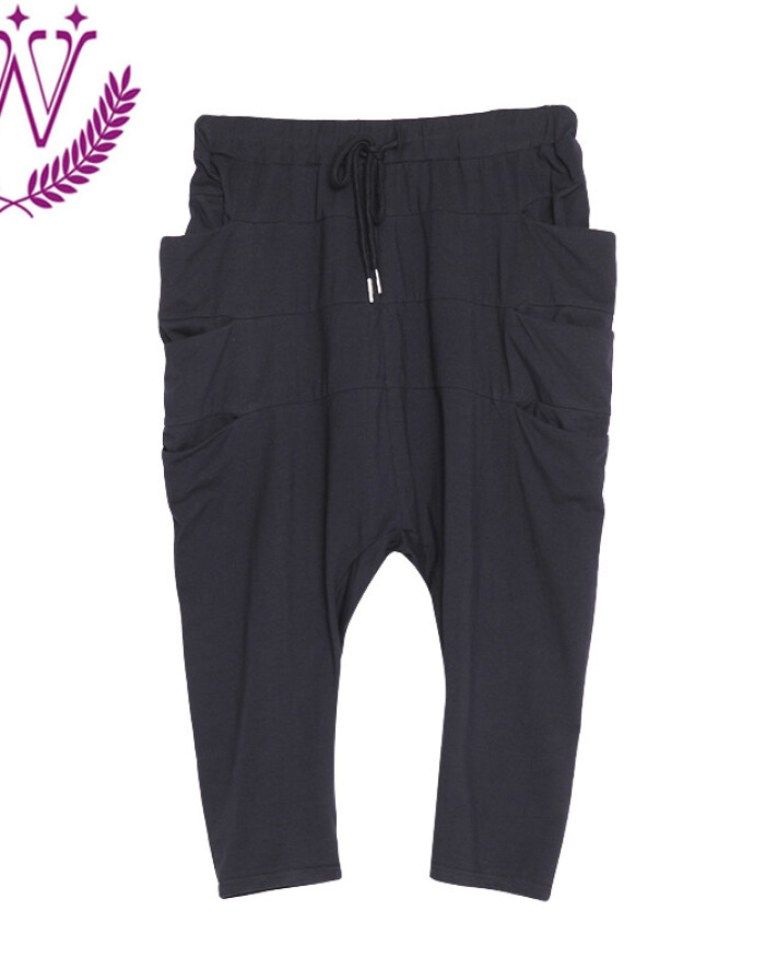 轻松驾驭街头风潮 每购MEERYCO 2016时尚宽松小脚哈伦裤